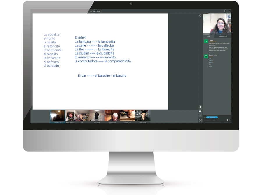 Digitales Lernen Volkshochschule im virtuellen Klassenzimmer