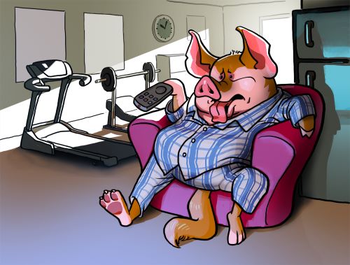 Innerer Schweinehund