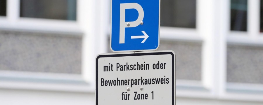 Anwohnerparkausweis Schild