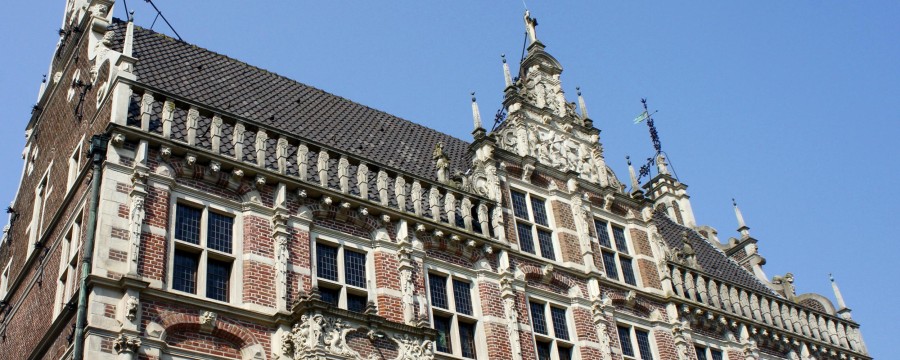 Das historische Rathaus von Bocholt