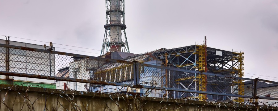 Das Atomkraftwerk Tschernobyl liegt in der Ukraine.