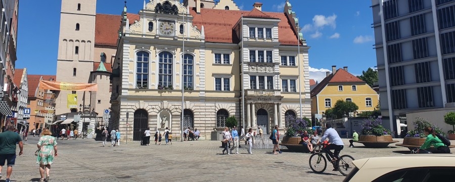 Innenstadt Rathausplatz Ingolstadt