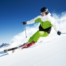 Skifahrer - Wintersportorte schreiben Brief an Merkel