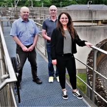 Prüfen die Corona-Viruslast im Abwasser: Die Verantwortlichen