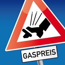 Gaspreisbremse Symbolbild