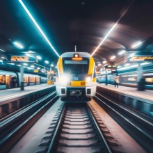 Hat der ÖPNV Zukunft? Bahn fährt ein